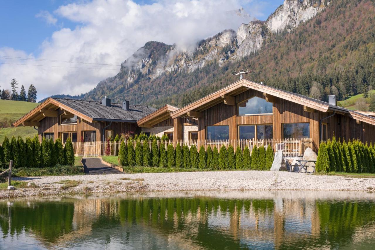 Narzenhof Wellness Chalets, Familien & Luxus Apartments Am Bauernhof Sankt Johann in Tirol Exterior foto