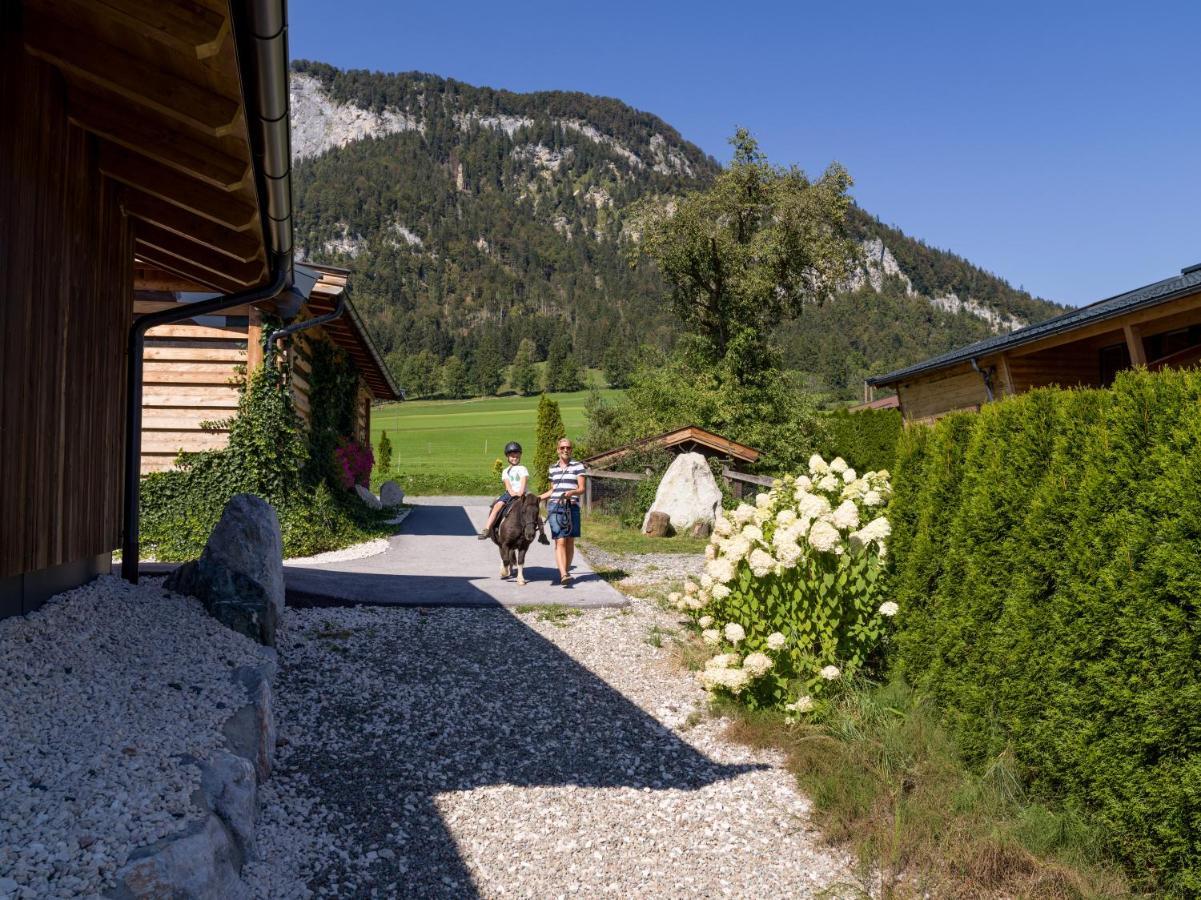 Narzenhof Wellness Chalets, Familien & Luxus Apartments Am Bauernhof Sankt Johann in Tirol Exterior foto