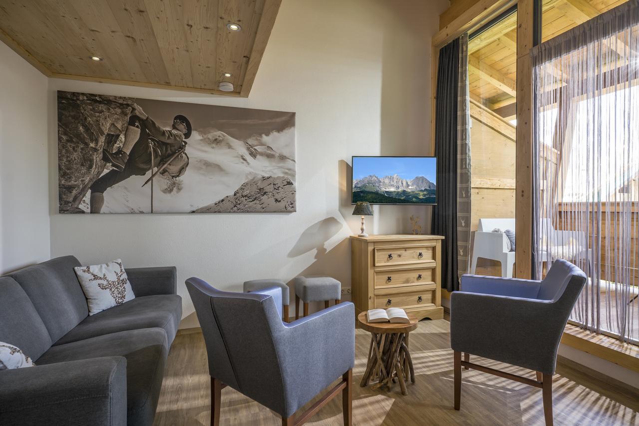 Narzenhof Wellness Chalets, Familien & Luxus Apartments Am Bauernhof Sankt Johann in Tirol Exterior foto