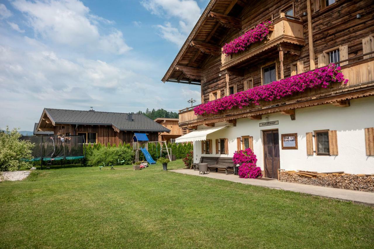 Narzenhof Wellness Chalets, Familien & Luxus Apartments Am Bauernhof Sankt Johann in Tirol Exterior foto