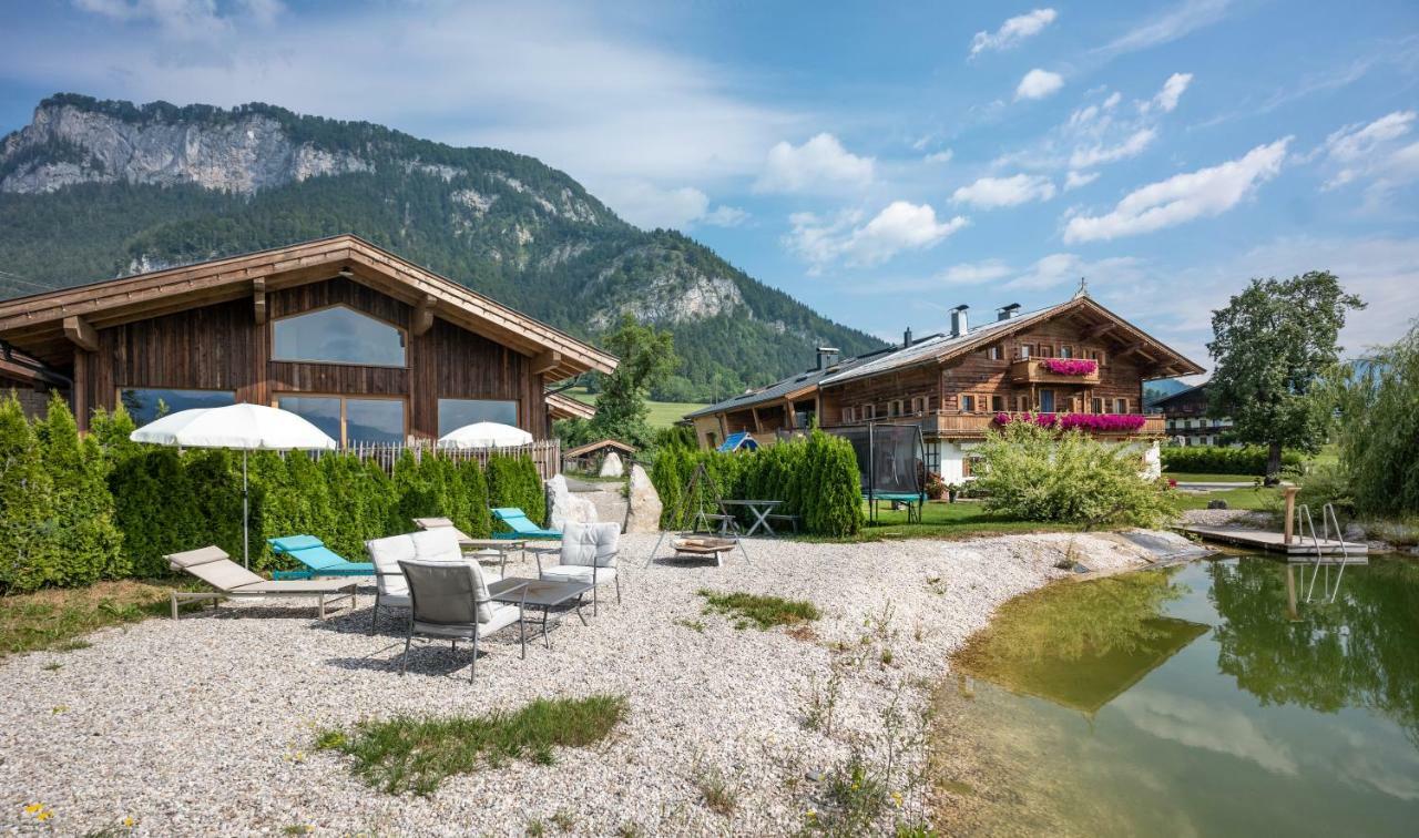 Narzenhof Wellness Chalets, Familien & Luxus Apartments Am Bauernhof Sankt Johann in Tirol Exterior foto
